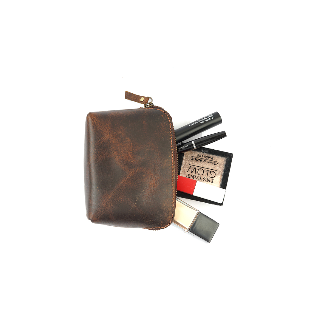Cosmetic-Bag-Brown